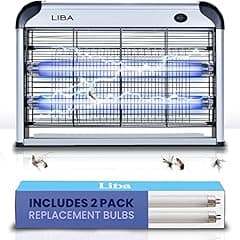 LiBa Electric Indoor Insect Killer with Replacement Bulbs