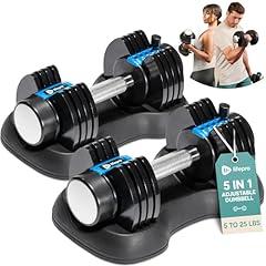 LifePro Adjustable Dumbbells 6-in-1 Set