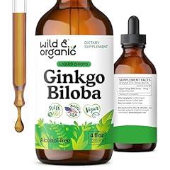 Wild & Organic Ginkgo Biloba Liquid Supplement