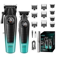 VGR Cordless Hair Clippers & Trimmer Set V-196 & 996