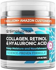 SimplyVital Collagen Face Moisturizer Cream - 1.7oz