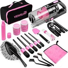 Viewsun Pink Car Cleaning Kit