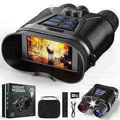 Seanme 4K Night Vision Binoculars with Camera