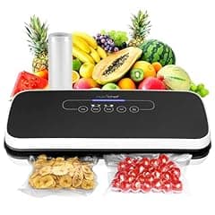 NutriChef Vacuum Sealer with Starter Kit