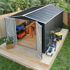 Polar Aurora Outdoor Metal Storage Shed