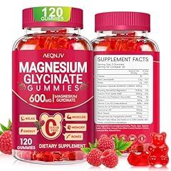 Magnesium Glycinate Gummies 600mg for Relaxation
