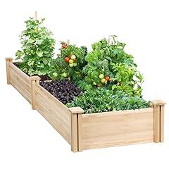 Yaheetech Wooden Raised Garden Bed Planter