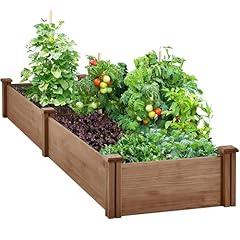 Yaheetech Wooden Raised Garden Bed