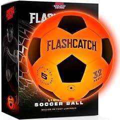FlashCatch Glow Soccer Ball - Size 5