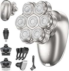 WEQOEE 7D Magnetic Electric Head Shaver