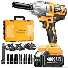 TaskStar Cordless Impact Wrench 1/2 Inch 21V