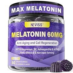 NEVISS Antioxidant & Brain Support Melatonin Gummies