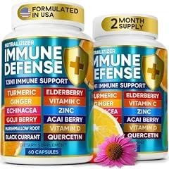 Immune Defense Vitamins with Vitamin D3, C, Zinc