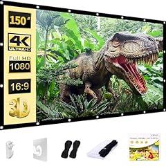 AAJK Outdoor Projection Screen 150 Inch