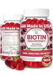 Lunakai Biotin Gummies with Vitamins C & E