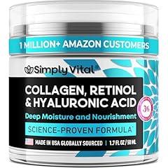SimplyVital Collagen Face Moisturizer Cream - 1.7oz