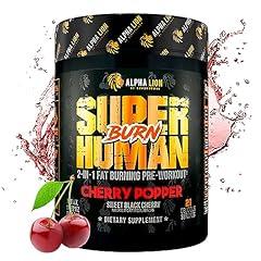 Alpha Lion Superhuman Burn Pre Workout Powder