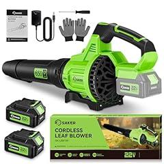 Saker Cordless Leaf Blower 650CFM 22V