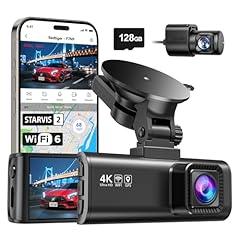 REDTIGER 4K Dash Cam with GPS and Wi-Fi