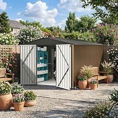 GarveeLife Large Outdoor Metal Storage Shed