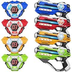 Laser Tag Guns Set with LED Vests