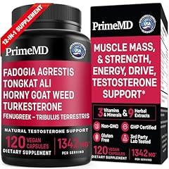 PrimeMD 12-in-1 Testosterone Supplement for Men