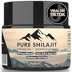 Pure Shilajit Himalayan Resin Organic Supplement