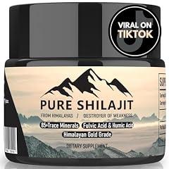 Pure Shilajit Himalayan Resin Organic Supplement