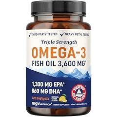 Triple Strength Omega 3 Fish Oil 3600 mg