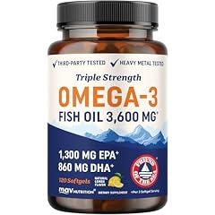 Triple Strength Omega 3 Fish Oil 3600 mg