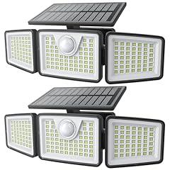 Daphino Solar Motion Sensor Outdoor Lights 2500LM