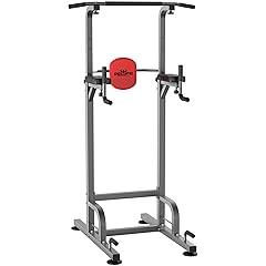RELIFE Power Tower Pull Up Dip Station