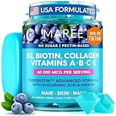 MAREE Vitamin B1 Thiamine & B7 Biotin Gummies