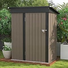 Patiowell Outdoor Storage Shed 5x3 FT