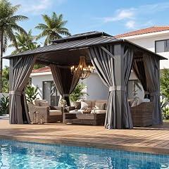 Aoxun 10x12 Hardtop Gazebo