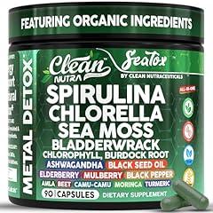 Sea Tox Organic Spirulina and Chlorella Blend