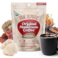 Four Sigmatic Focus Organic Mushroom Coffee Latte