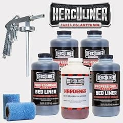 Herculiner Black Spray-On Bed Liner Kit