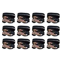 Amazon Basics Ratchet Tie Downs, 12-Pack