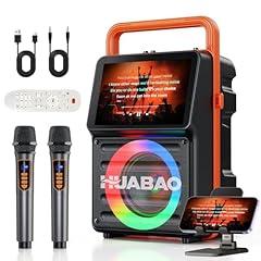 HUABAO Karaoke Machine with Screen