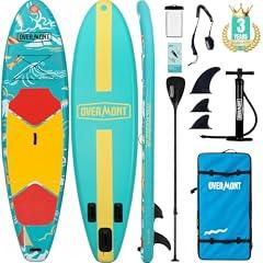 Overmont Inflatable Paddle Board 10’6’’ with Accessories