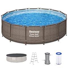 Bestway Power Steel Round Above Ground Pool Set