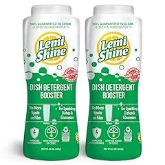 Lemi Shine Dish Detergent Booster 24 oz, 2 Pack