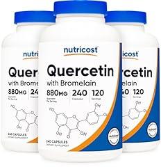 Nutricost Quercetin 880mg with Bromelain