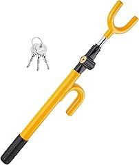 CARTMAN Adjustable Vehicle Steering Wheel Lock