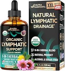 Organic Lymphatic Drainage Supplement Drops