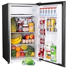 Upstreman BR321 3.2 Cu.Ft Mini Fridge with Freezer