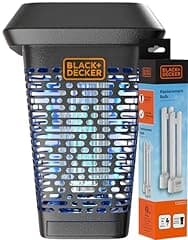 BLACK+DECKER Mosquito and Fly Zapper 1 Acre