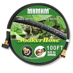 MHMHM Soaker Hose 100FT for Irrigation
