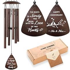 32" Bronze Wind Chimes Anniversary Gift